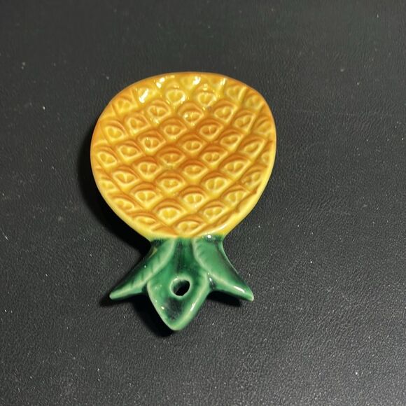Small Vintage Pineapple Spoon Rest. KK307 - Picture 2 of 4